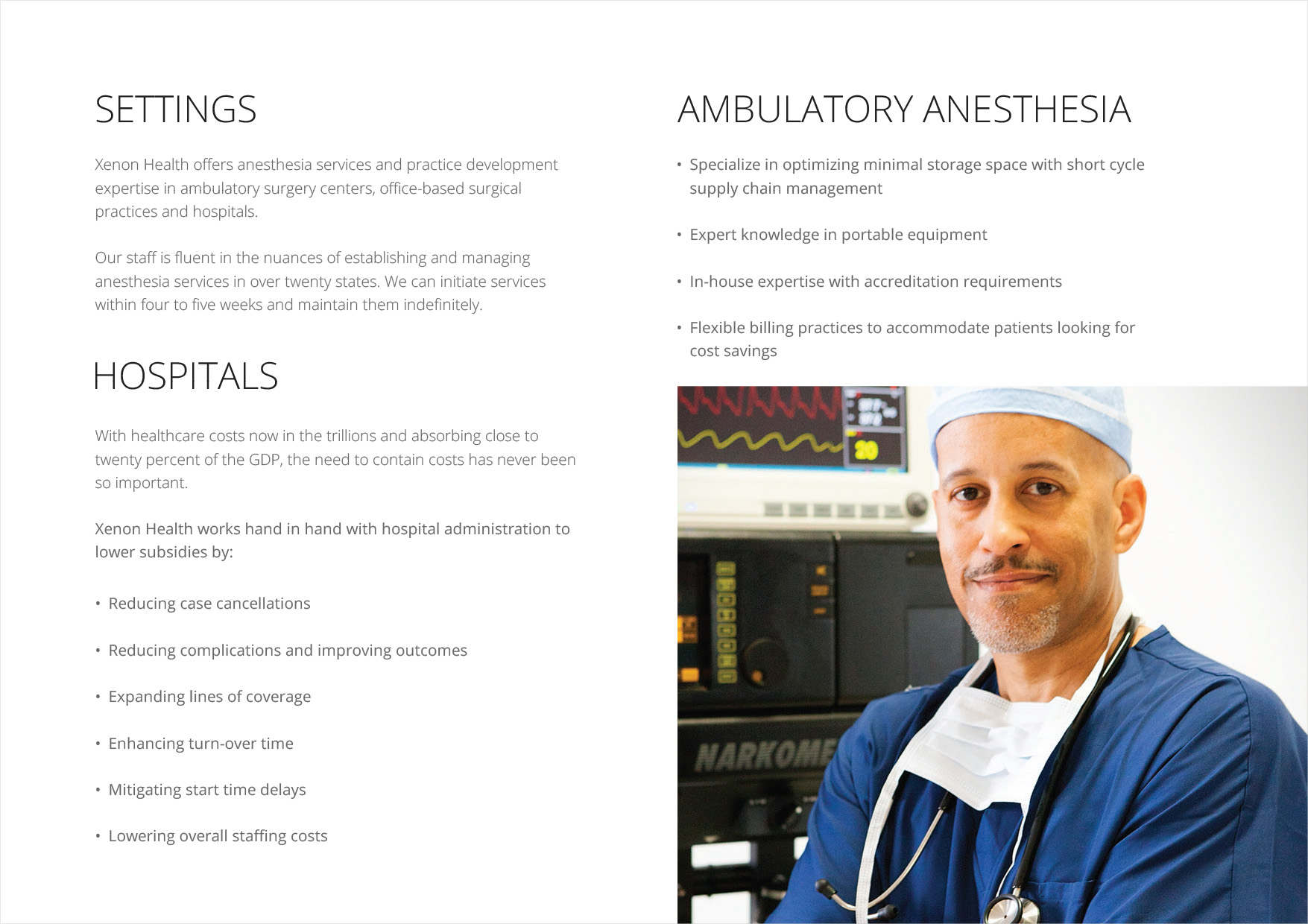 Print - Xenon Health Corporate Collateral